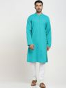 Bewakoof Men Blue Kurta...