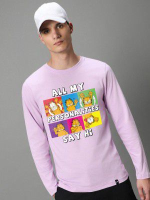 Bewakoof Men Typography Printed Round Neck Cotton T-shirt
