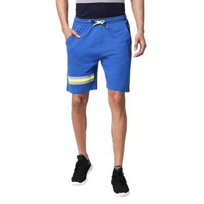 Bewakoof Mens Casual Reflector Melange Shorts