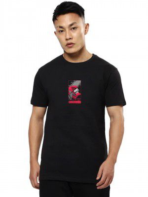 Bewakoof Men's Cotton Graphic Regular Fit T-Shirt