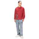 Bewakoof Men's Graphic Printed Oversized Fit Full Sleeve Round Neck Cotton T-Shirt...