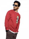 Bewakoof Official Disney Merchandise Men's Graphic Printed Oversized Fit Full Sleeve Round Neck Cotton T-Shirt...