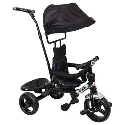 BeyBee| Beta Secure Baby Tricycle for Kids with Sun Canopy & Parents Handle 