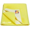 Beybee Quick Dry Baby Bed Protector Waterproof Sheet - Small (Yellow)...