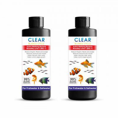 Beyond Fill Automatic Fish Tank Cleaner Liquid | Cloudy Water Remover for Crystal Clear Aquarium Water (100ML Each)
