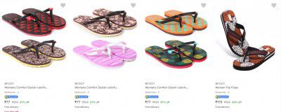 Bfoot Womens Slippers & Flip Flops Starting Rs.77