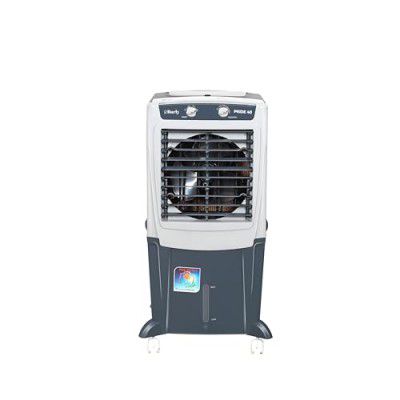 BHABURLY Burly Pride 40 Ltr Personal Portable Cooler With Anti Bacterial Honeycomb, Auto Refill Powerfull Blower With Auto Swing And 3 Speed Control And Low Power Consumption, Castor Wheel- Grey