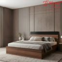 Bharat Lifestyle Dublin Engineered Wood Queen Bed, 30.48 inch x 155.67 cm (1.0 ft x 5.11 ft)...