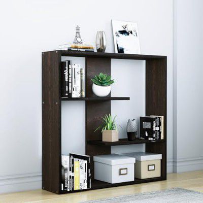 Bharat Lifestyle Rega Engineered Wood Display Unit (Finish Color - Wenge, DIY(Do-It-Yourself))