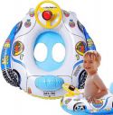 Bhavyam Swim Ring for Kids Inflatable Swimming Pool Tube for 1-5 Years Baby...