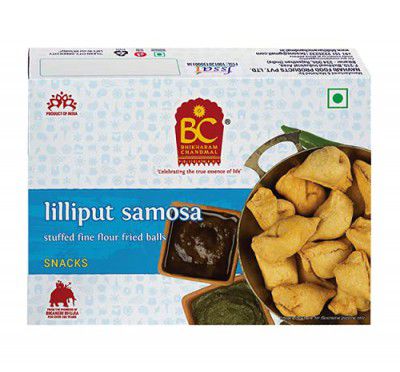Bhikharam Chandmal Liliput Samosa 425gm (Pack of 1 425-Gm)