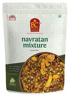 Bhikharam Chandmal Navratan Mixture (Chabeni Chanachur) (Pack of 1 (1Kg))