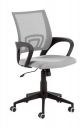 Bhumika Overseas Low Back Executive Ergonomic Desk Mesh Fabric Chair in Light Grey Colour...
