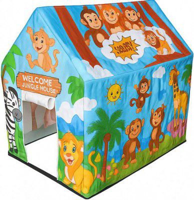 BHVMEY jungle tent house for kids (Grey)