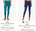 BIBA Women's Chudidar Bottom Upto 68% Off...