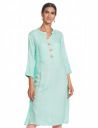 BIBA Womens Mandarin Collar Checked Kurta...