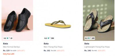 Big Loot @107 | UP TO 95% OFF Bata Shoes 