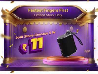 Big Loot | boAt Speaker at ₹11 | Flash Sale at 11 PM
