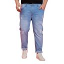 Bigbanana Plus Size Men's Regular Fit Washed Jeans...