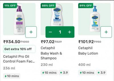 Bigbasket Loot : Search Cetaphil