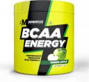 BIGMUSCLES NUTRITION BCAA Energy | Advanced Intra Workout with Rehydration Electrolytes, Taurine | BCAA  (120 g, Green Apple)...