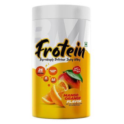 Bigmuscles Nutrition Frotein Refreshing Mango Orange (15 Servings, Pack of 500 gm)