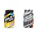 Bigmuscles Nutrition Premium Gold Whey 1Kg Whey Protein Isolate Blend & Real Mass Gainer [1Kg, Chocolate] | Lean Whey Protein Muscle Mass Gainer, Complex Carbohydrates, 1000 Calories...