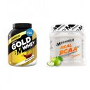 Bigmuscles Nutrition Premium Gold Whey 2Kg Whey Protein Isolate Blend|25g Protein Per Serving [Belgian chocolate] & Real BCAA [50 Servings, Green Apple]...
