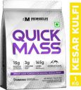 BIGMUSCLES NUTRITION Quick Mass Gainer | With Creatine Monohydrate & Prohydrolase Tech | High Protein Weight Gainers/Mass Gainers  (1 kg, Kesar Kulfi)...