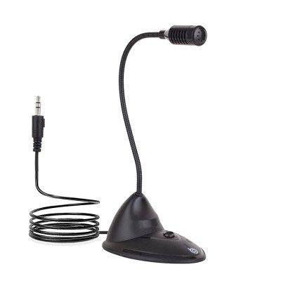 BigPassport Microphone for PC Laptop | Noise Cancelling 3.5 mm Mic for YouTube Podcast Streaming Gaming Skype Zoom Calls | (Black) (Model No:Pro-Sound_C200_3.5MM)