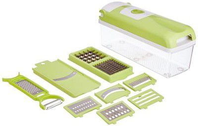 BigPlayer 2-in-1 Vegetable Chopper Set for Kitchen