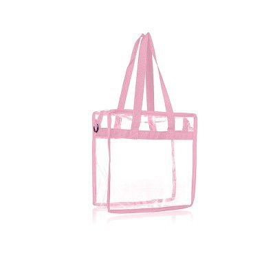 BigPlayer Baby Pink Bags for Less Clear Travel Essential