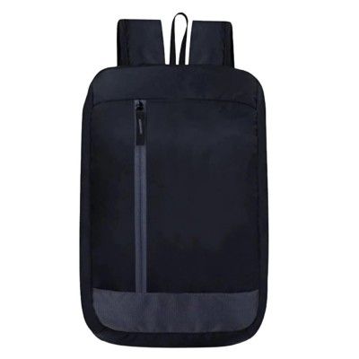 BigPlayer Black PU Casual Backpack for Men & Women – Stylish and Durable Everyday Bag