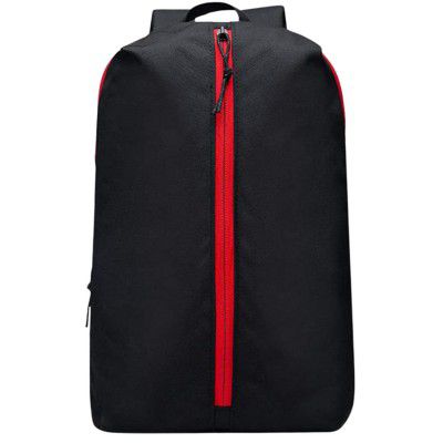BigPlayer Black PU Leather Casual Backpack for Men & Women - Versatile Unisex Travel & Everyday Bag