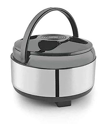 BigPlayer Casserole Serving Bowl Container with Coaster, Insulated Stainless Steel - 1500 ml