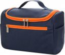 BigPlayer Compact Blue Cosmetic Bag - Zippered Makeup Organizer & Toiletry Pouch for Travel...