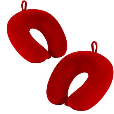 BigPlayer Ergonomic Neck Pillow - Round Travel Cushions for Car & Airplane, Cervical Support for Improved Sleep, Neck Rest Accessories for Travel Comfort