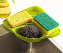 BigPlayer Green Corner Kitchen Sink Storage Organizer Rack - Space-Saving & Easy-Access Design for Tidy Countertops...
