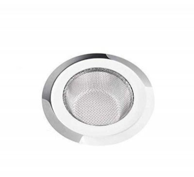 BigPlayer Heavy-Duty Stainless-Steel Kitchen Sink Strainer - 9.1cm, Silver