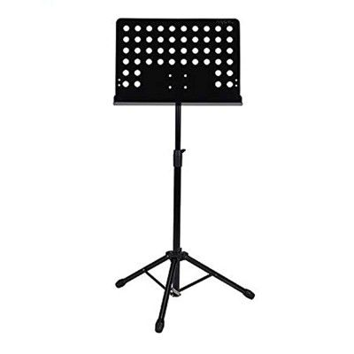 BigPlayer Music Stand for Sheet Music Sturdy Tripod Base Adjustable Height Metal Portable 