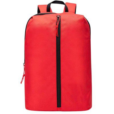 BigPlayer Red PU Casual Backpack