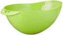 BigPlayer Multicolor Rice Vegetable Fruit Washing Bowl - BPA-Free Plastic - 1 Piece, Large Capacity...