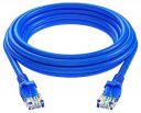 BigPlayer RJ45 CAT5 Ethernet Patch/LAN Cable with Gold Plated Connectors Supports Up to 1000Mbps for Personal Computer, Printer, Router, Server - 4.9 Feet (1.5 Meters, Blue, MST-1316)...
