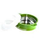 BigPlayer Stainless Steel Double Wall Insulated Casserole with Lid...