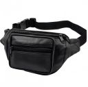 BigPlayer Stylish Unisex PU Leather Waist Bag...