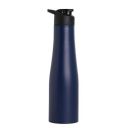 BigPlayer Texture Blue Flora Actives Insulated Stainless Steel Water Bottle with Spout Lid, 34 Ounce/1000Ml...