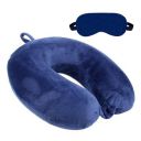 BigPlayer Travel Neck Pillow & Eye Mask Set - Memory Foam Support for Flights, Cars & Trains - Comfortable Neck Pain Relief flight pillow for neck...