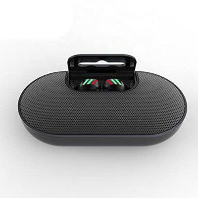 BigPlayer True-Wireless Earbuds with Touch Control, IPX5 Water Resistant, Black, MST-1492