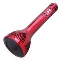 BigPlayer YO-701 Premium Quality Handheld Wireless Microphone Mic With Audio Recording Bluetooth Speaker & Karaoke Feature For All Tablets PCs iOS Android Smartphones (RED), standard...