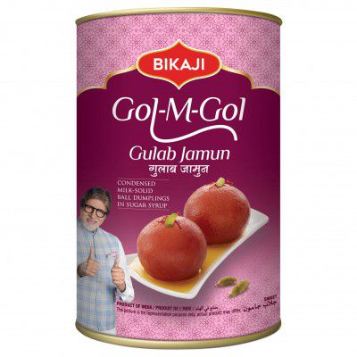 Bikaji Gol-M-Gol Soft & Juicy Gulab Jamuns | 1.25 kg